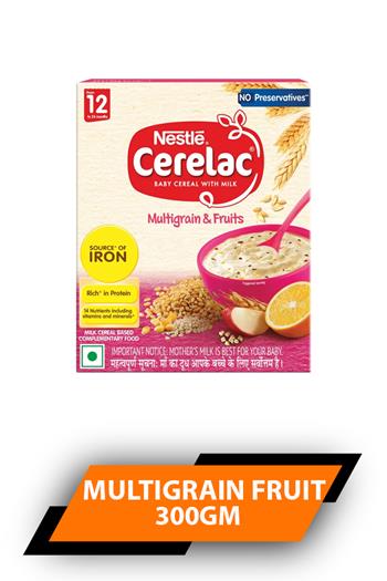Cerelac 4 Multigrain Fruit 300gm